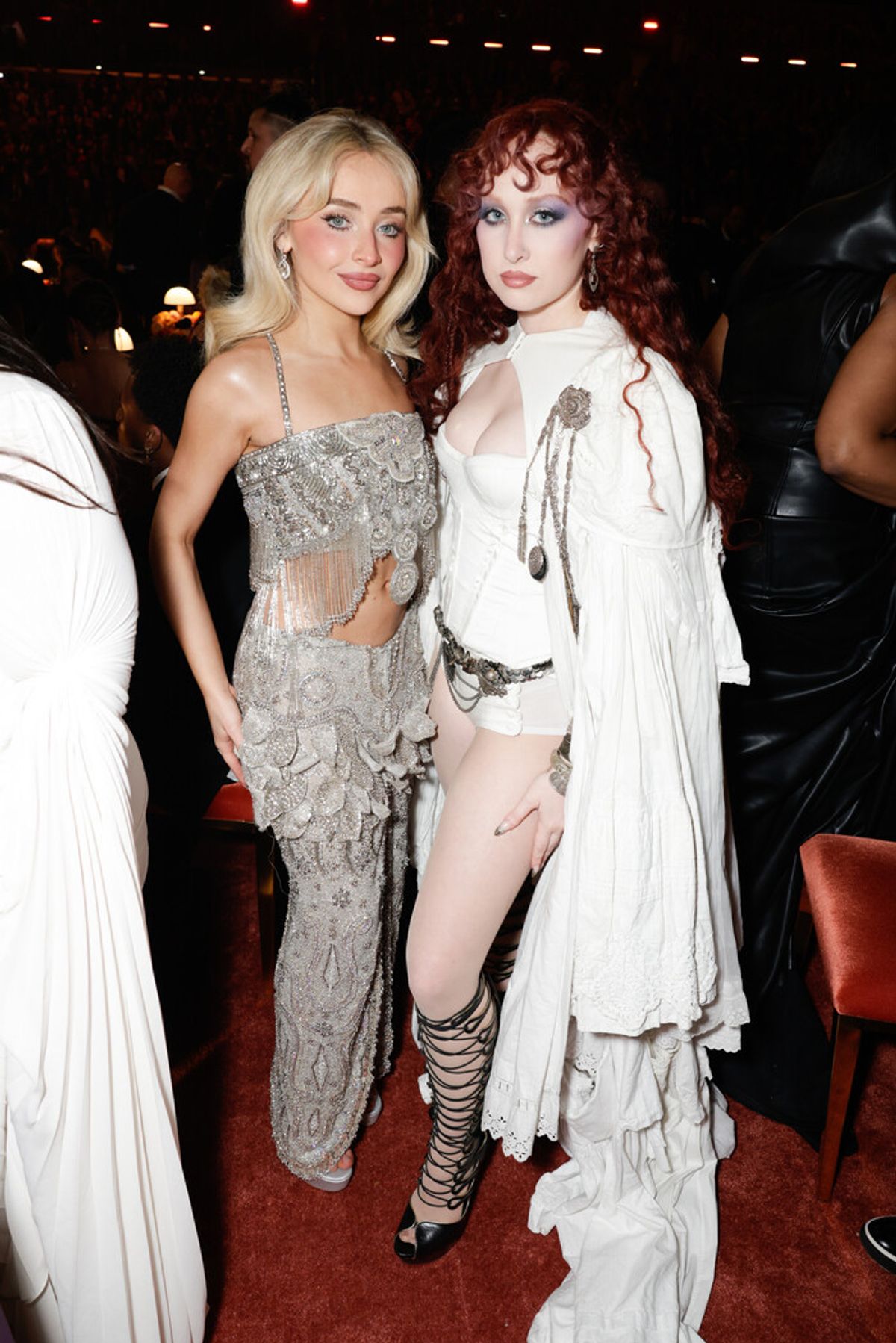 Sabrina Carpenter and Chappell Roan  at 