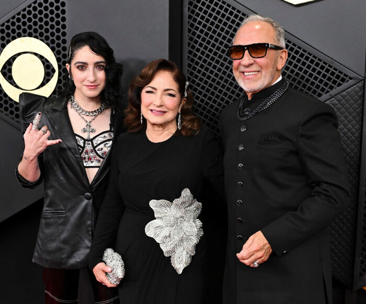 Emily Estefan, Gloria Estefan and Emilio Estefan  at 