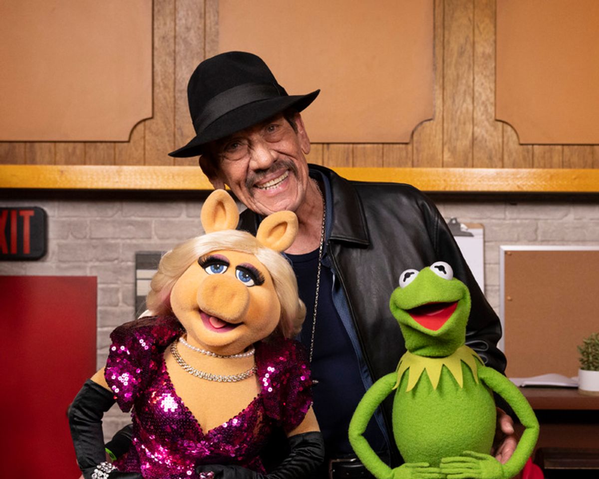 MISS PIGGY, DANNY TREJO, KERMIT THE FROG at 
