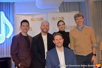 Eric Price with Santino Fontana, Josh Kight, Talia Suskauer and Will Reynolds Photo