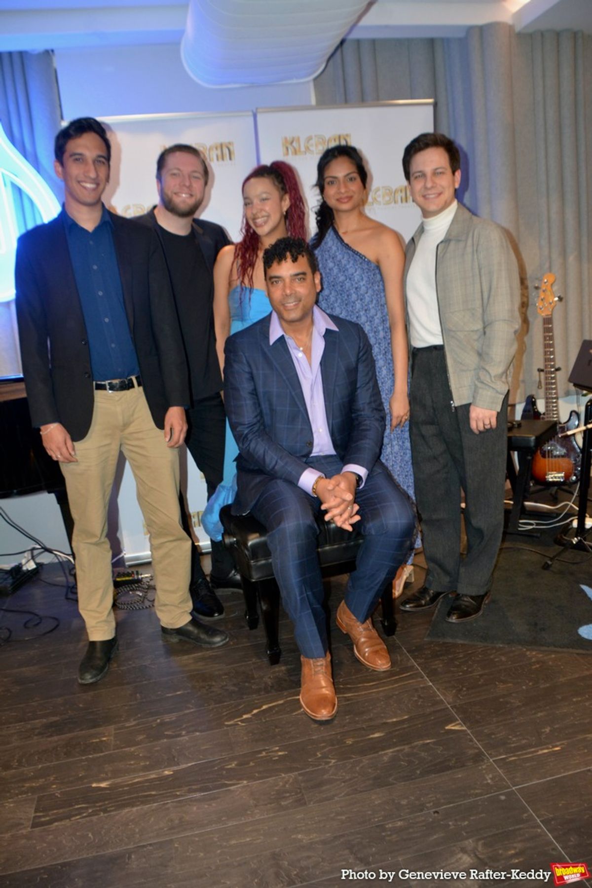 Phillip Christian Smith with Mohan Ritsema, Ryan Blihovde, Miriam Murlith, Vaibu Mohan and Greg Paladino at 