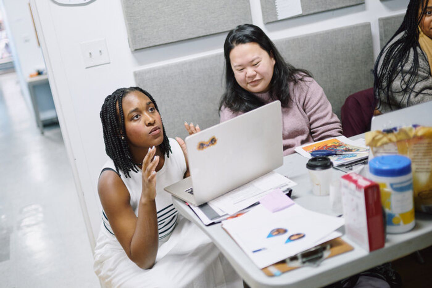 Photos: The Cast of THE WATERFALL Off-Broadway Meets the Press  Image