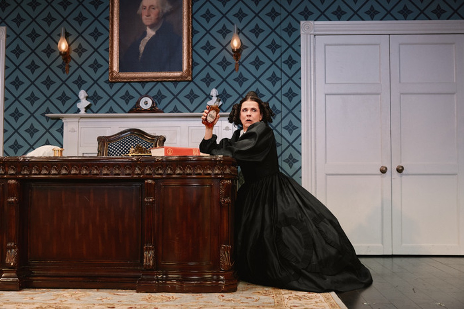 Photos: John Cameron Mitchell and Simu Liu in OH, MARY! on Broadway — photo 3 of 7