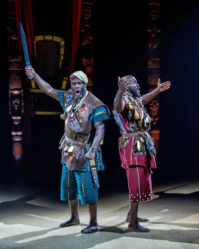 Mo Sesay, Deyemi Okanlawon Photo