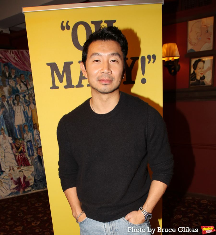 Photos: OH, MARY! Stars John Cameron Mitchell & Simu Liu Meet the Press  Image