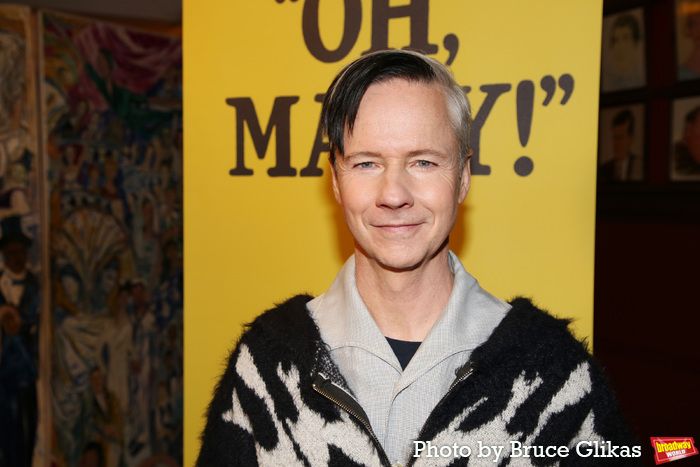 Photos: OH, MARY! Stars John Cameron Mitchell & Simu Liu Meet the Press — photo 5 of 12