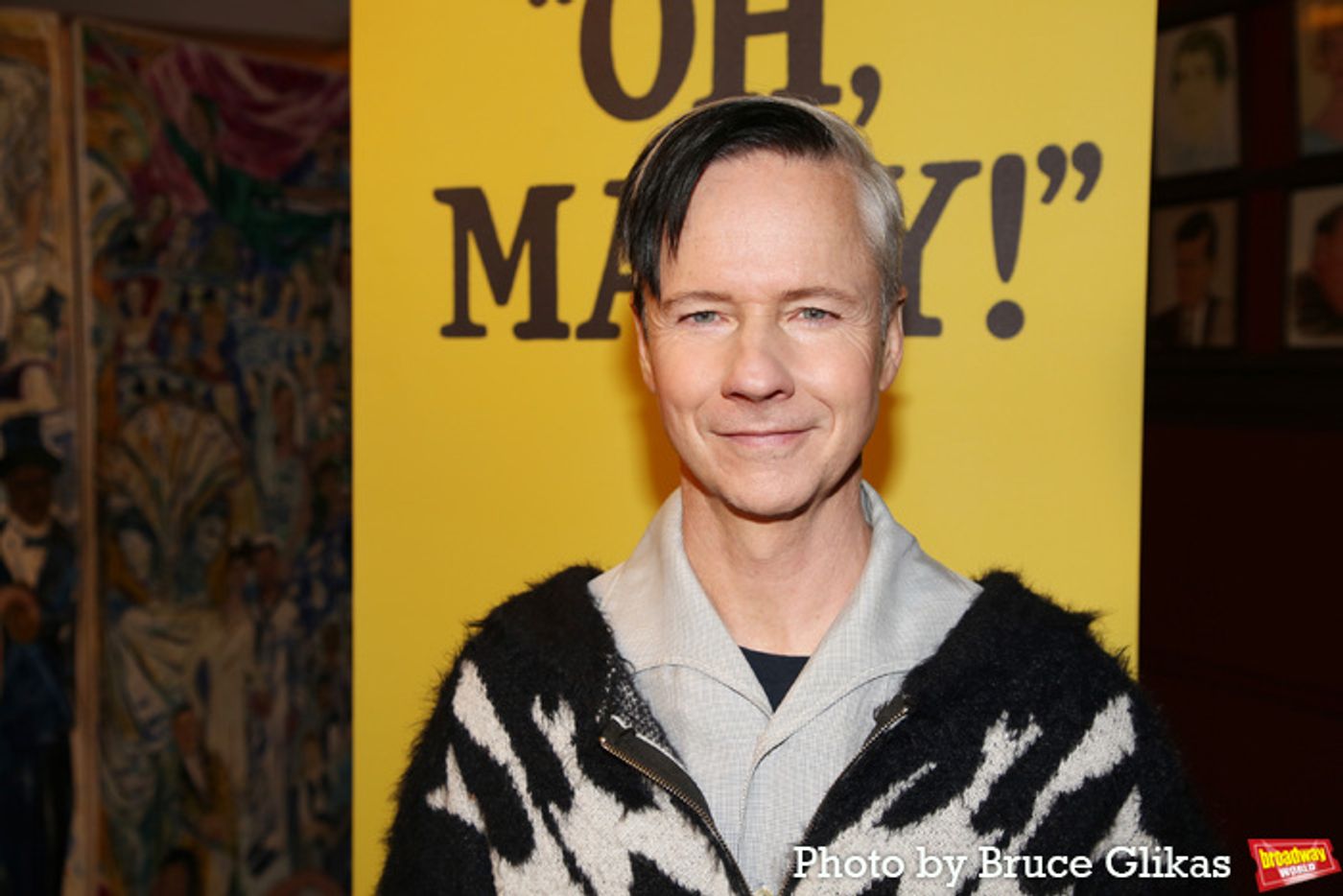 Photos: OH, MARY! Stars John Cameron Mitchell & Simu Liu Meet the Press  Image