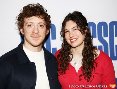 Ethan Slater and Tedra Millan Photo