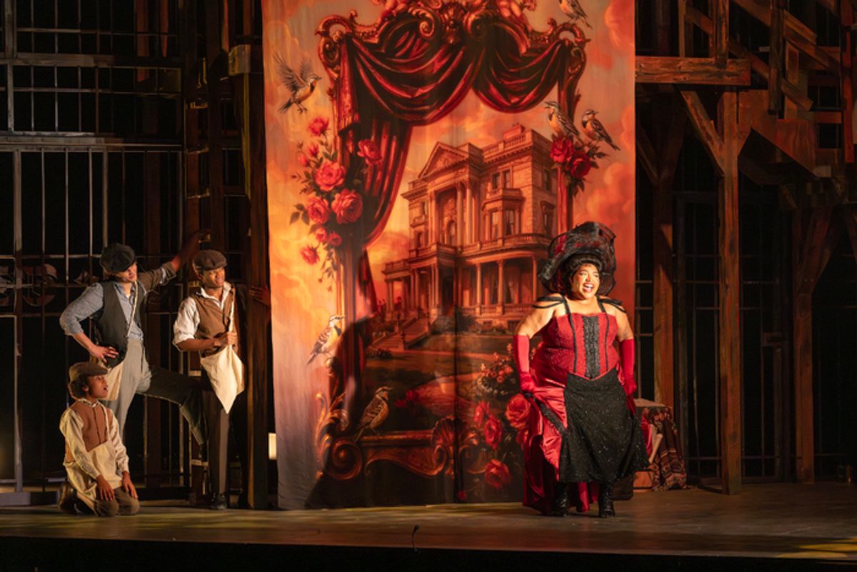 Arielle 'Faye' Beane and Nathaniel Dickson, Mason Ballard and Keyon Pickett at 