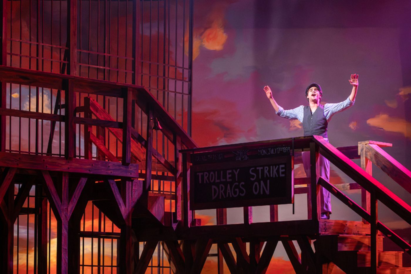Photos: Mason Ballard, Cara Rose DiPietro and More in NEWSIES at The Argyle Theatre  Image