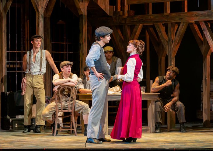 Photos: Mason Ballard, Cara Rose DiPietro and More in NEWSIES at The Argyle Theatre  Image