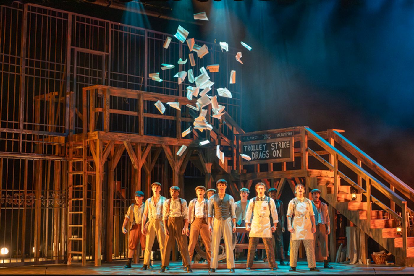 Photos: Mason Ballard, Cara Rose DiPietro and More in NEWSIES at The Argyle Theatre  Image