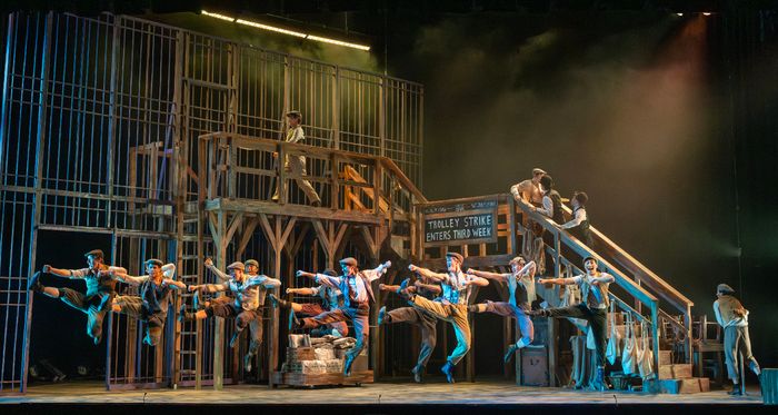 Photos: Mason Ballard, Cara Rose DiPietro and More in NEWSIES at The Argyle Theatre — photo 4 of 14