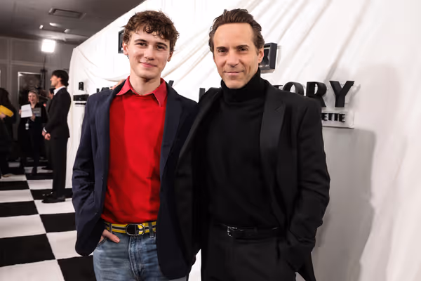 Sam Nivola and Alessandro Nivola  Photo