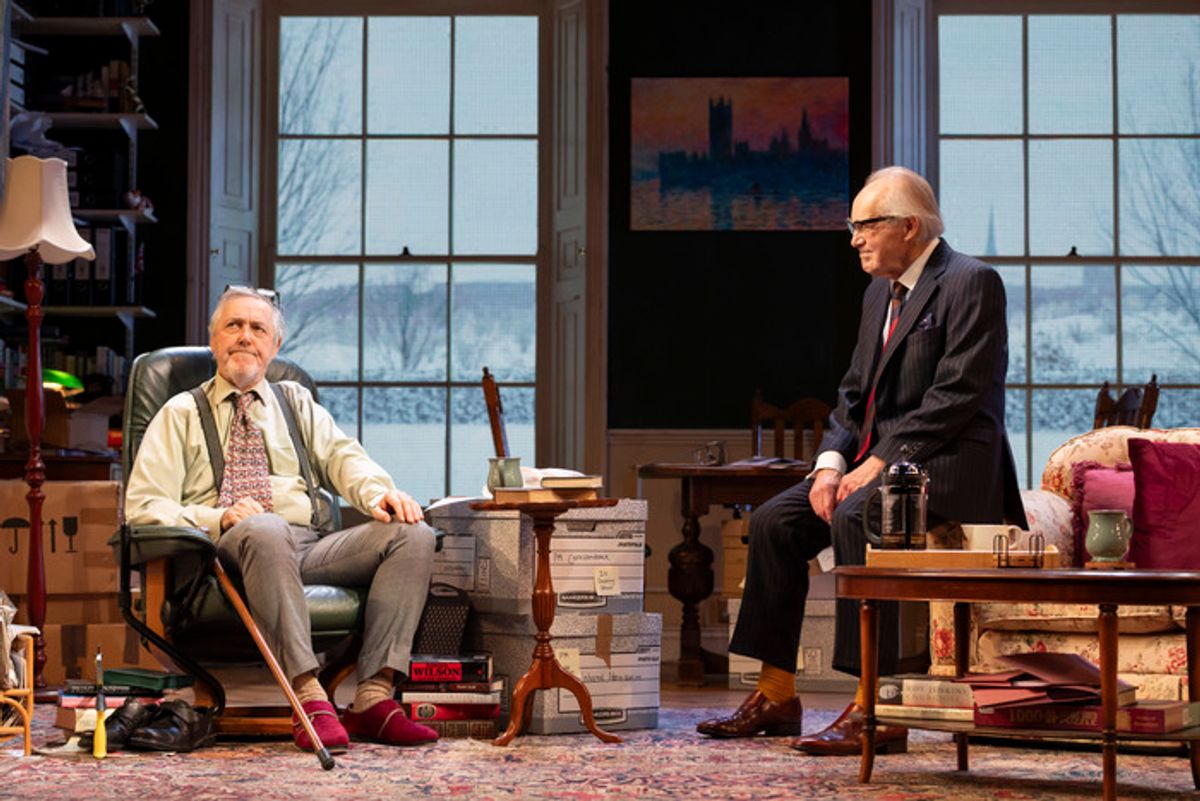 Griffin Rhys Jones and Clive FRancis at 