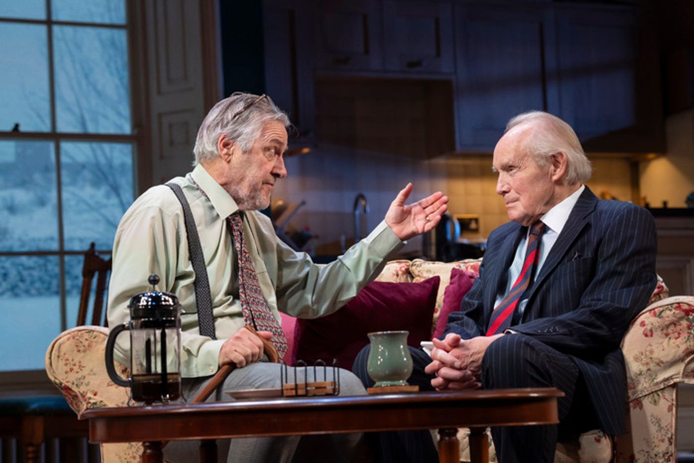Photos: Griff Rhys Jones and Clive Francis in I'M SORRY, PRIME MINISTER  Image