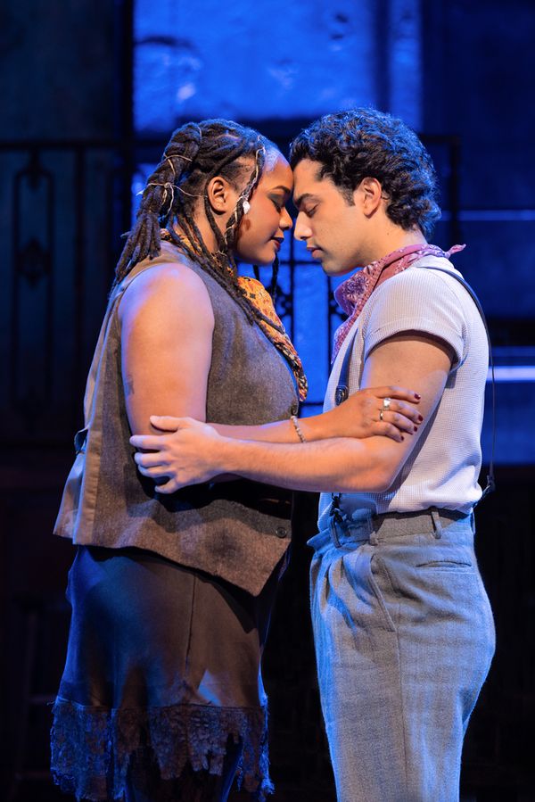 Hawa Kamara and Jose Contreras  Photo