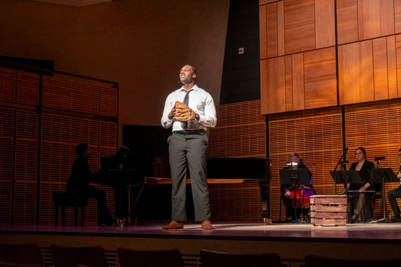 Photos: A PITCH FROM SATCHEL PAIGE Presented at Zankel Hall for Black History Month Photos: A PITCH FROM SATCHEL PAIGE Presented at Zankel Hall for Black History Month Image