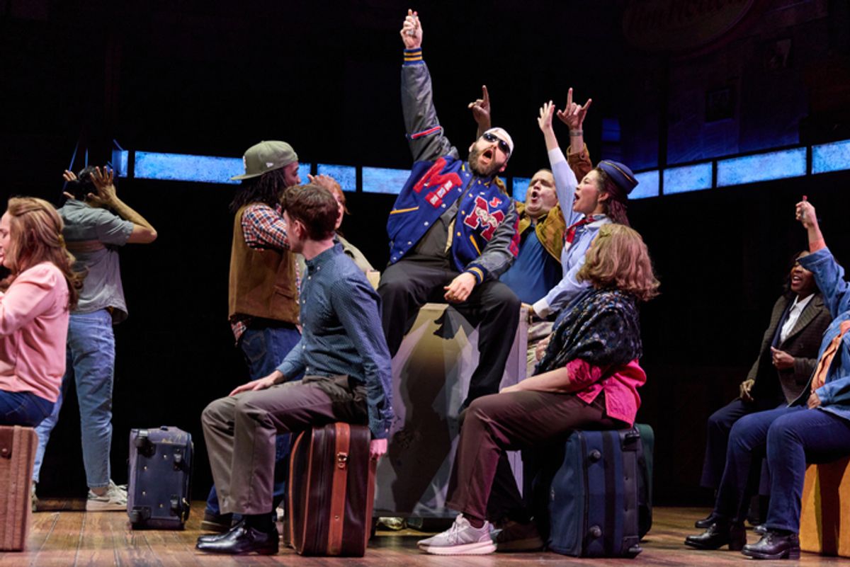 Nick Gaswirth (center) and the Company  at 