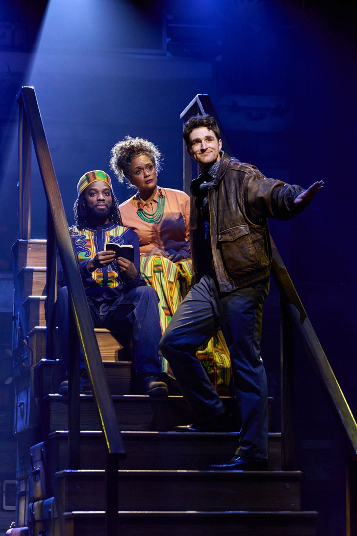 Jason Tyler Smith, Rema Webb, and David Socolar at 