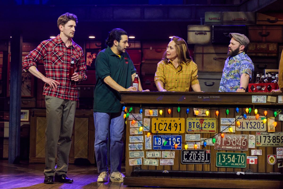 David Socolar, John El-Jor, Andréa Burns, and Nick Gaswirth at 