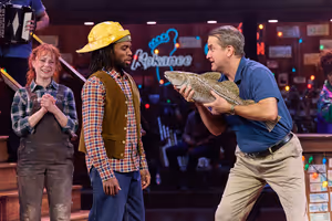 Erica Spyres, Jason Tyler Smith, and James Moye @ BroadwayWorld Erica Spyres, Jason Tyler Smith, and James Moye Photo