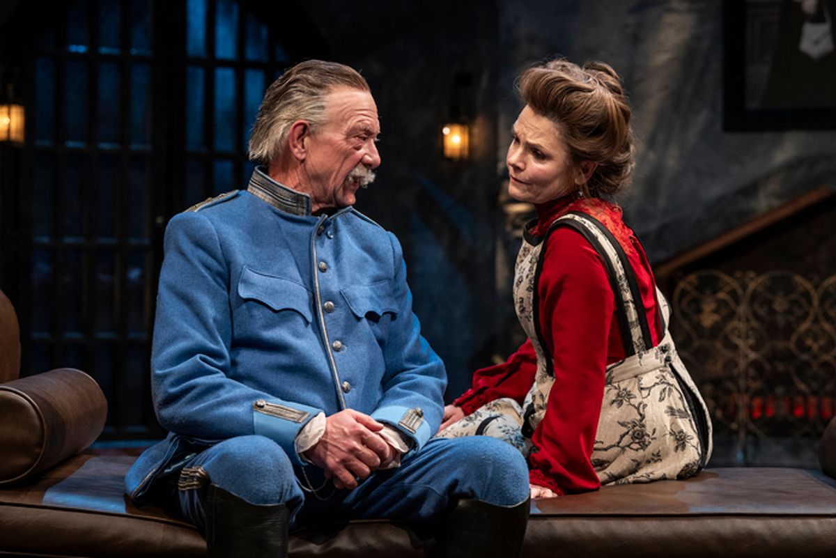 Jeff Perry and Kathryn Erbe at 