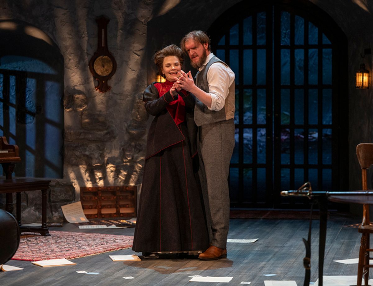 Kathryn Erbe and Cliff Chamberlain at 