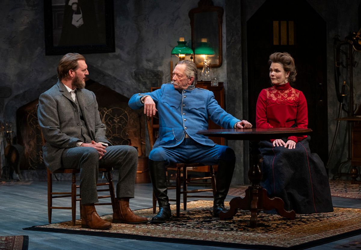 Cliff Chamberlain, Jeff Perry and Kathryn Erbe at 