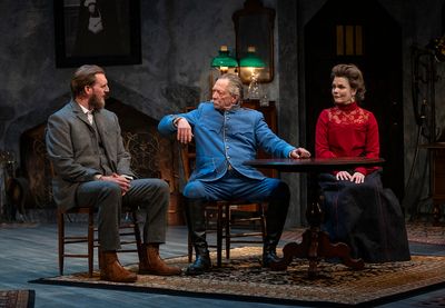 Cliff Chamberlain, Jeff Perry and Kathryn Erbe Photo