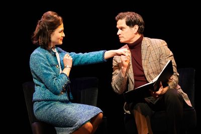 Phillipa Soo and Steven Pasquale

 Photo