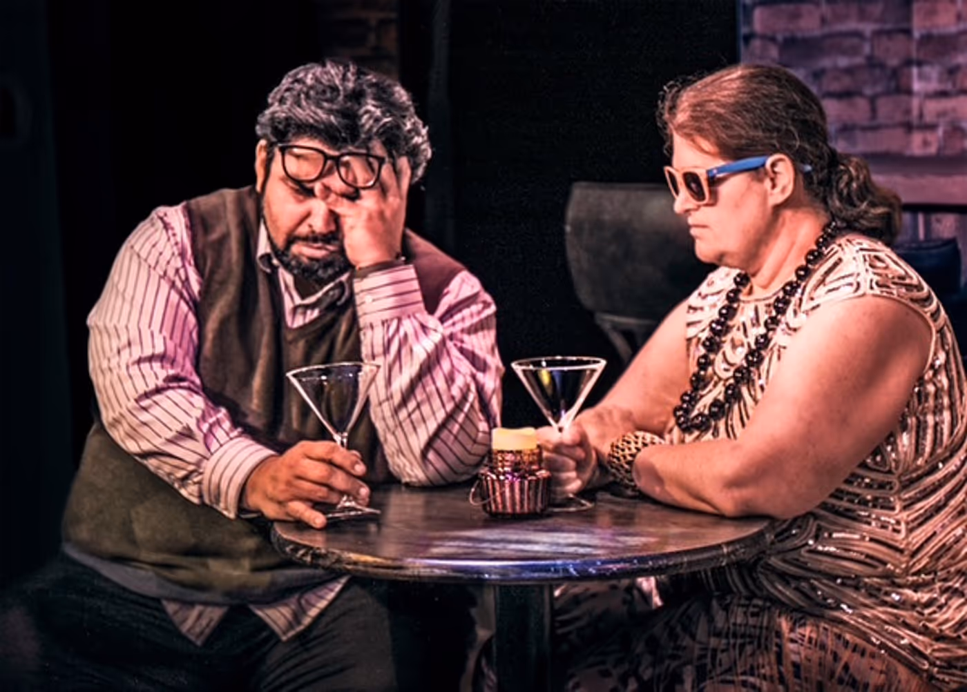 Photos: Theatre by the Blind Debuts OFF KEY with All-Blind Cast Photos: Theatre by the Blind Debuts OFF KEY with All-Blind Cast Image