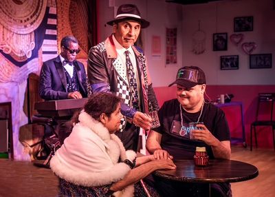 Leela Kazerouni, Marvin Dexter Moore, James J. Alvarez, David Lee Rickman II Photo