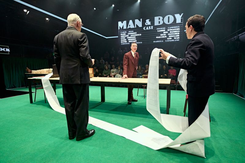 Photos: First Look at Ben Daniels, Laurie Kynaston & More in MAN AND BOY at the National Theatre — photo 15 of 24