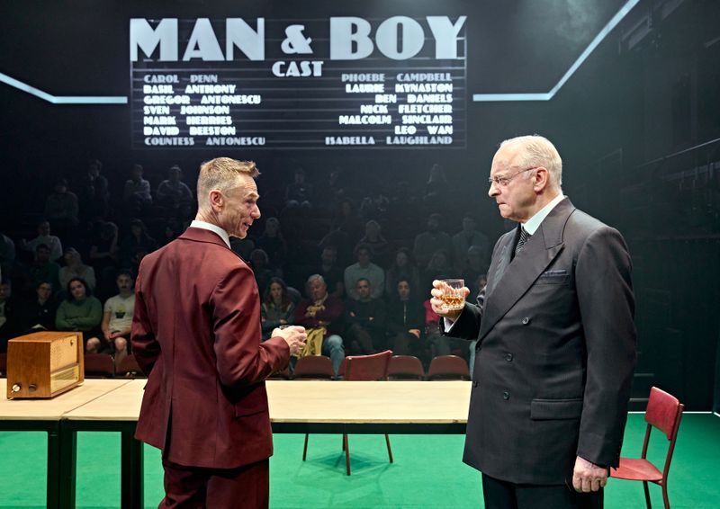 Photos: First Look at Ben Daniels, Laurie Kynaston & More in MAN AND BOY at the National Theatre — photo 2 of 24