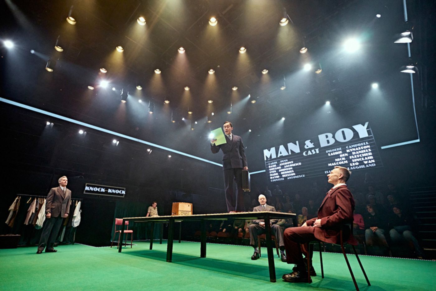 Photos: First Look at Ben Daniels, Laurie Kynaston & More in MAN AND BOY at the National Theatre Photos: First Look at Ben Daniels, Laurie Kynaston & More in MAN AND BOY at the National Theatre Image