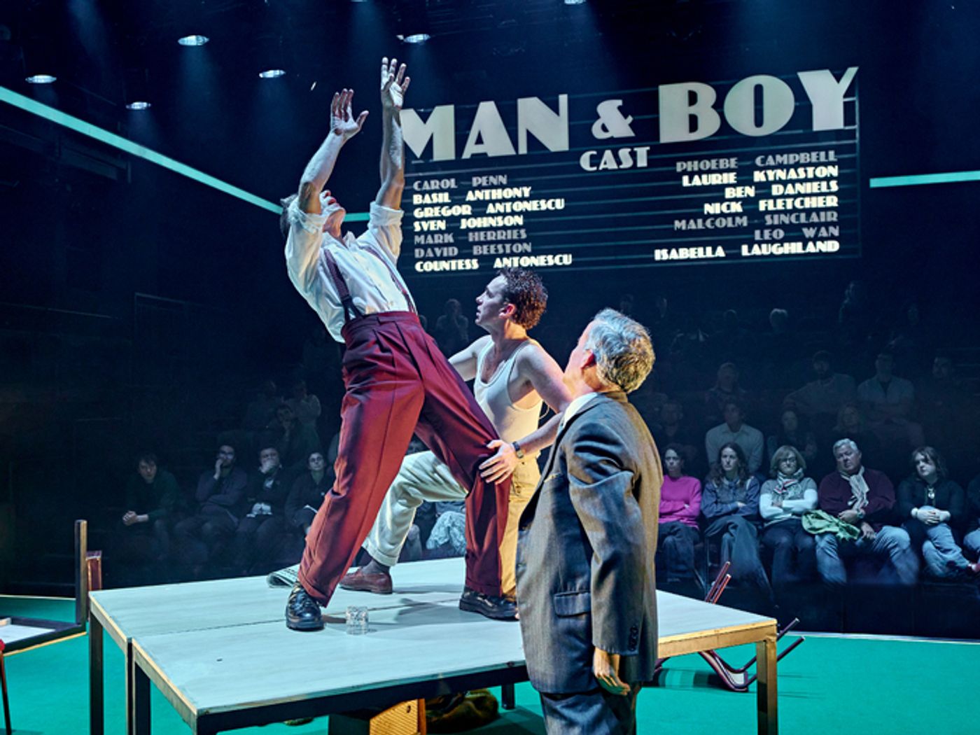 Photos: First Look at Ben Daniels, Laurie Kynaston & More in MAN AND BOY at the National Theatre Photos: First Look at Ben Daniels, Laurie Kynaston & More in MAN AND BOY at the National Theatre Image