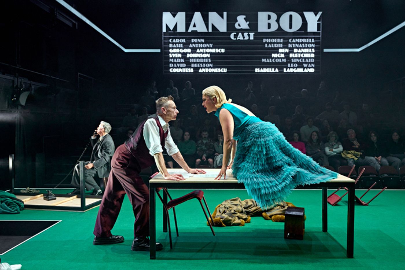 Photos: First Look at Ben Daniels, Laurie Kynaston & More in MAN AND BOY at the National Theatre Photos: First Look at Ben Daniels, Laurie Kynaston & More in MAN AND BOY at the National Theatre Image