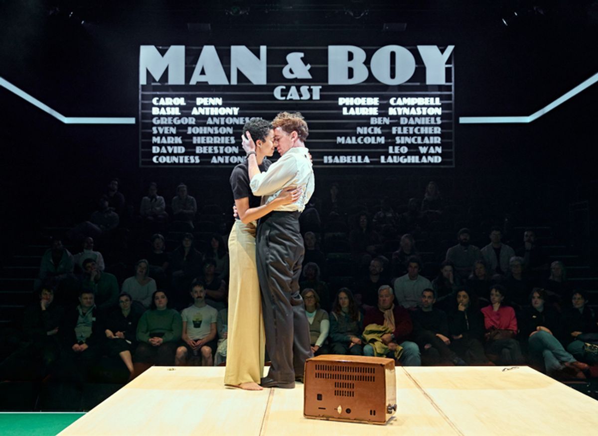 Phoebe Campbell and Laurie Kynaston at 