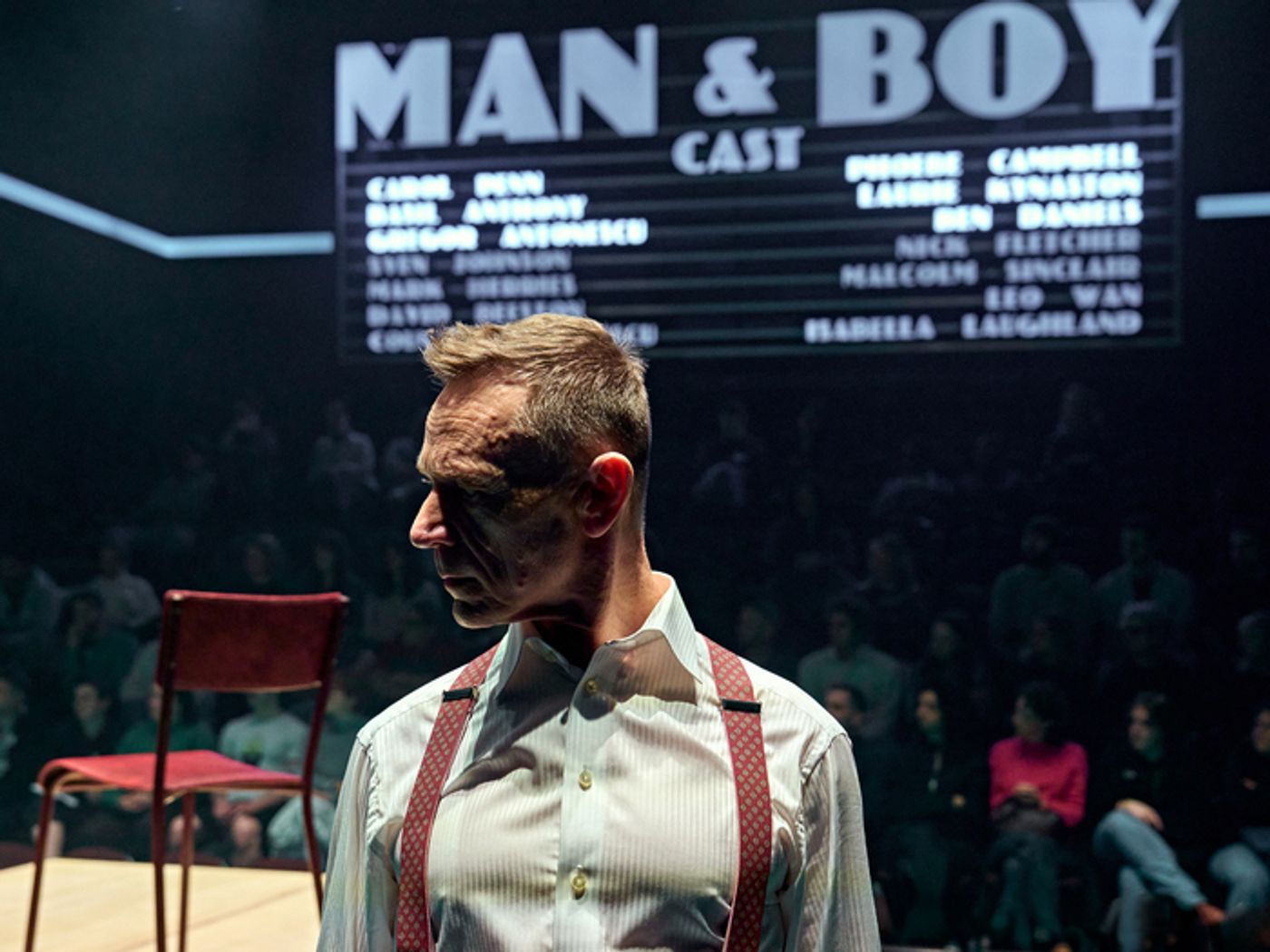 Photos: First Look at Ben Daniels, Laurie Kynaston & More in MAN AND BOY at the National Theatre  Image