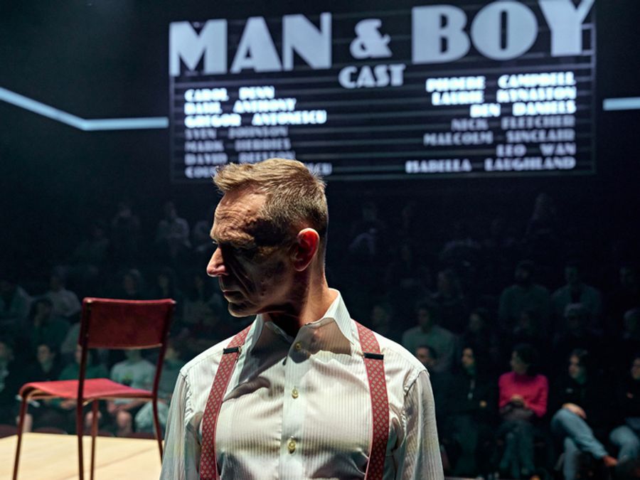 Photos: First Look at Ben Daniels, Laurie Kynaston & More in MAN AND BOY at the National Theatre Image