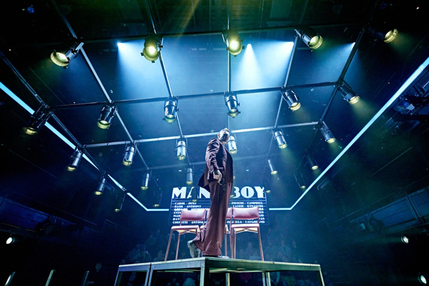 Photos: First Look at Ben Daniels, Laurie Kynaston & More in MAN AND BOY at the National Theatre  Image