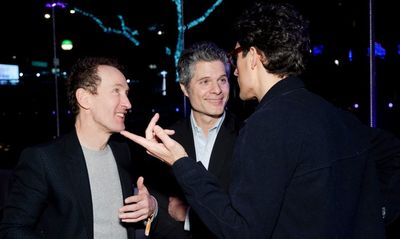 Jeffrey Seller, Tom Kitt and Justin Peck Photo
