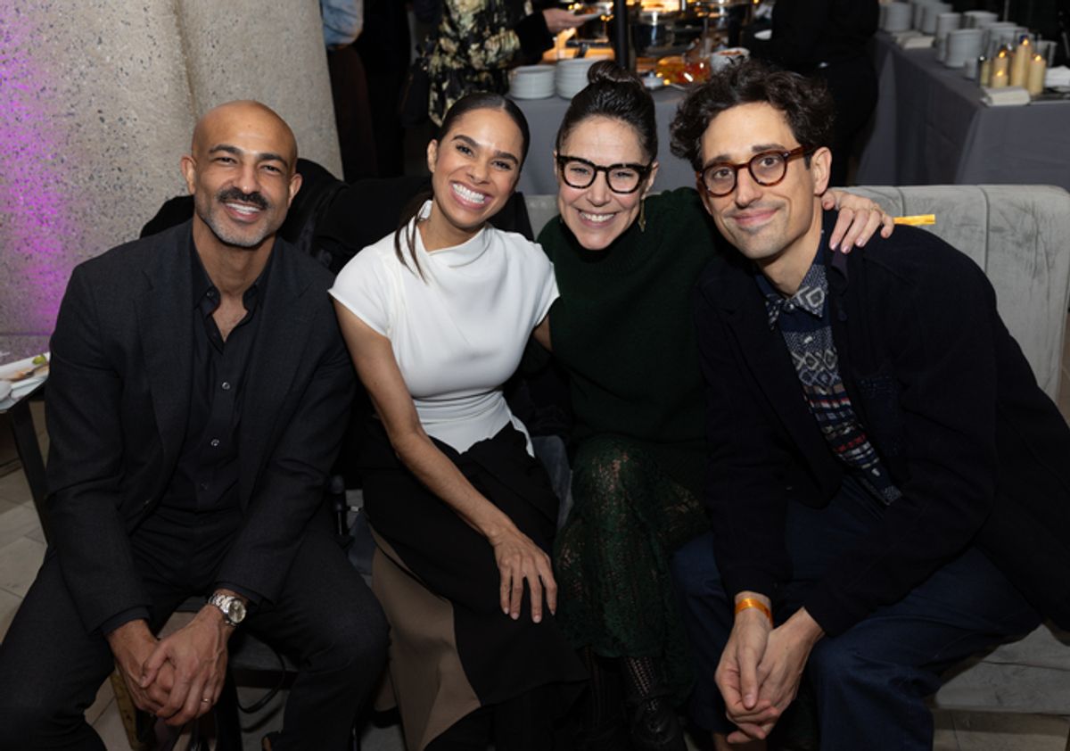 Olu Evans, Misty Copeland, Patricia Delgado and Justin Peck at 