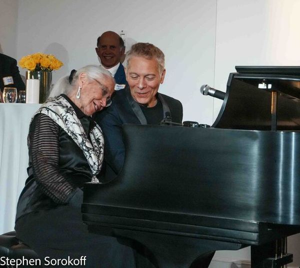 Frankie Ross Wolpin & Michael Feinstein Photo