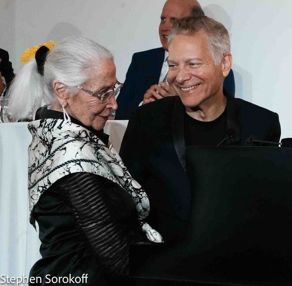 Frankie Ross Wolpin & Michael Feinstein Photo