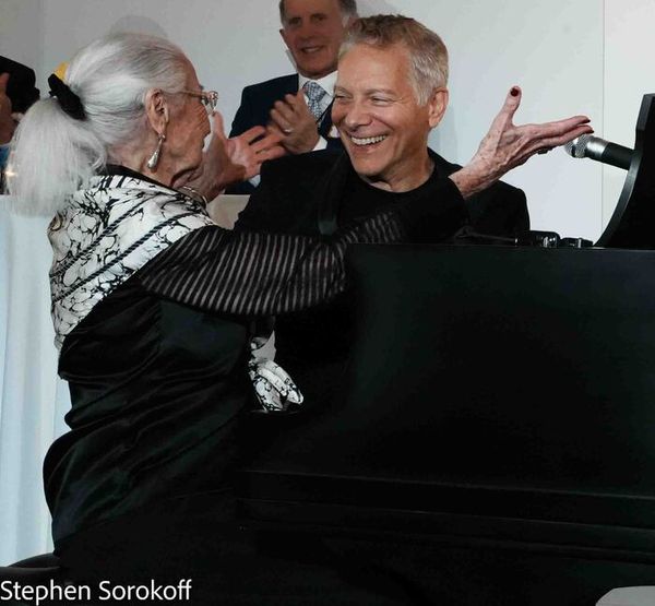 Frankie Ross Wolpin & Michael Feinstein Photo