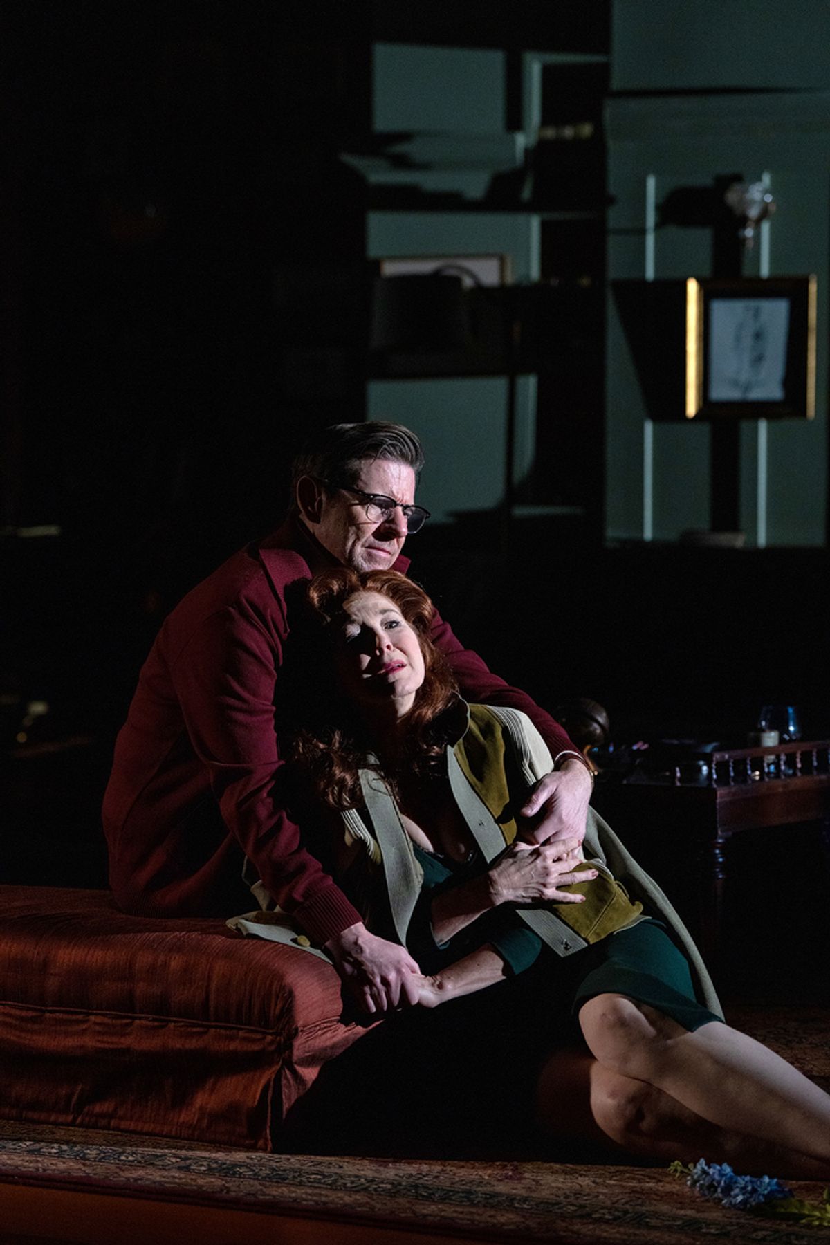 Brian Vaughn and Kim Martin-Cotten  at 