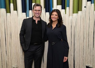 Andrew Rannells and Casey Wilson Photo