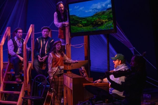 Luke Nowakowski, Michael Mahler, Emily Goldberg, Leah Morrow and David Fiorello Photo